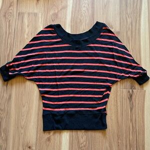 Striped band bottom top